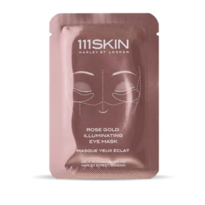 Маска для осветления кожи вокруг глаз из розового золота 111Skin Rose Gold Illuminating Eye Mask