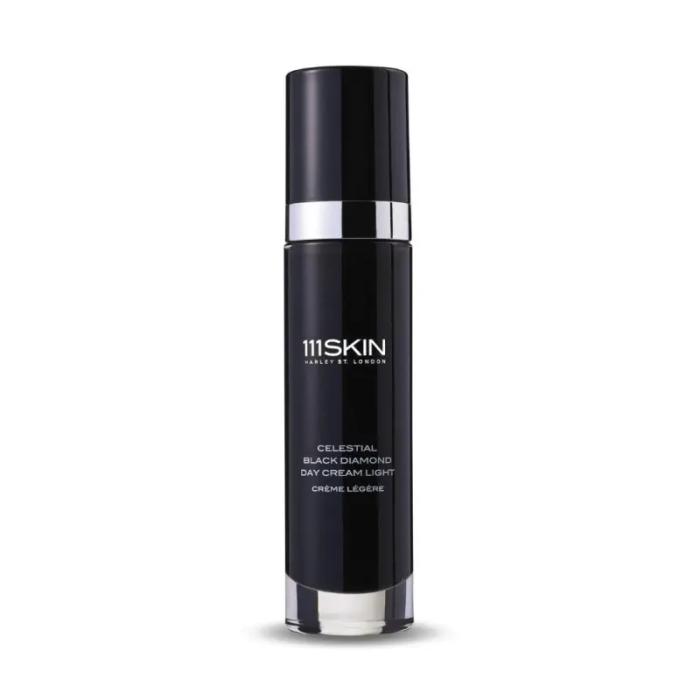 Увлажняющий крем для лица, уменьшающий признаки старения 111Skin Celestial Black Diamond Day Cream Light