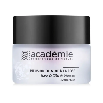 Ночной крем Розовая инфузия Academie Night Infusion Rose Cream