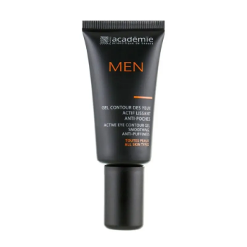 Гель для контура глаз против отеков и морщин для мужчин Academie Active Eye Contour Gel Smoothing Anti-Puffiness