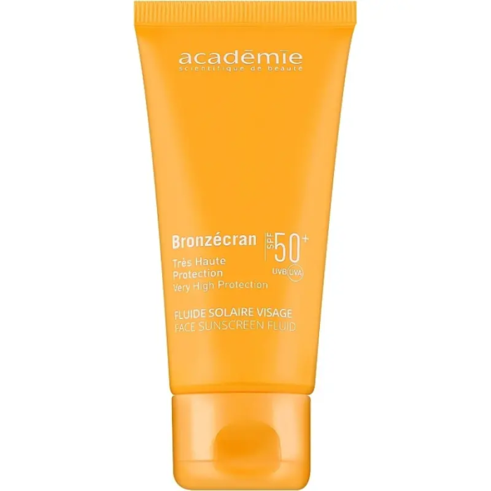 Cонцезахистний флюїд для обличчя Academie Bronzecran Face Sunscreen Fluid SPF 50+