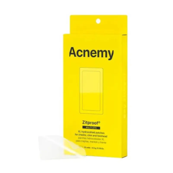 Гидроколоидные пластыри размера для зоны щек, лба и подбородка Acnemy Zitproof Multizits XL XL