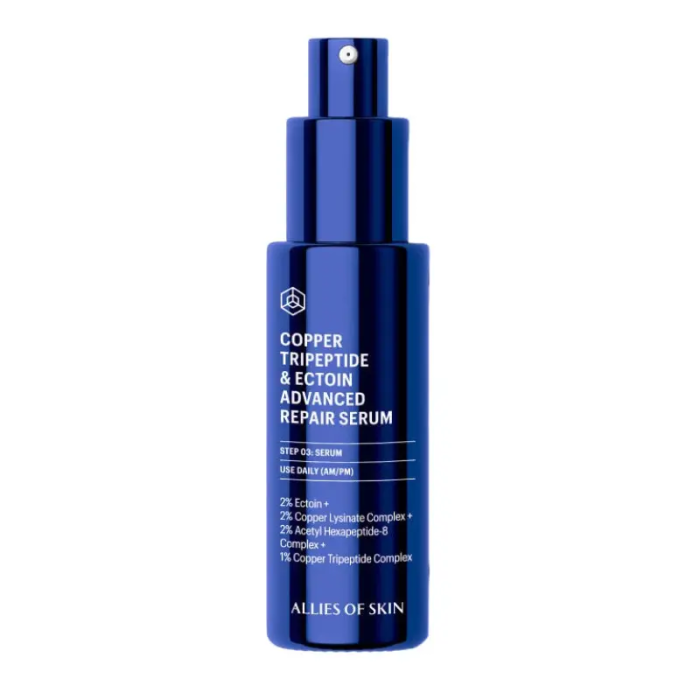 Восстанавливающая сыворотка Allies Of Skin Copper Tripeptide & Ectoin Advanced Repair Serum 