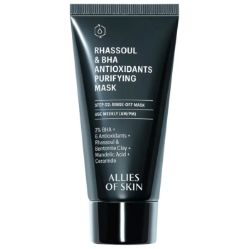 Маска очищающая для лица Allies Of Skin Rhassoul & BHA Antioxidants Purifying Mask