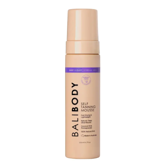 Мусс автозагар для тела в оттенке Bali Body Deep Violet Self Tanning Mousse Deep Violet
