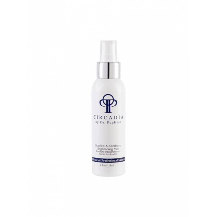 Спрей для лица на основе экстрактов солодки и мучницы Circadia Licorice & Bearberry Brightening Mist 118mL