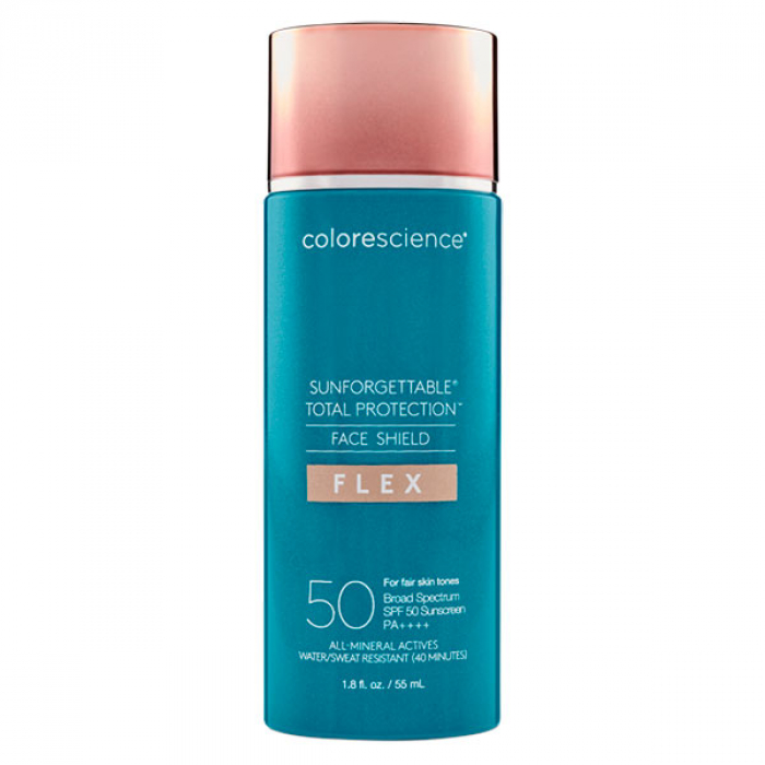 Крем для лица Полунасыщенный Colorescience Sunforgattable Total Protection Face Shield Flex Medium SPF 50