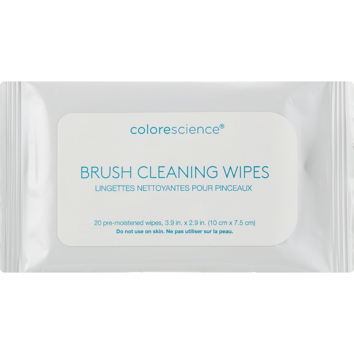 Салфетки для очистки кистей Colorescience Brush Cleaning Wipes