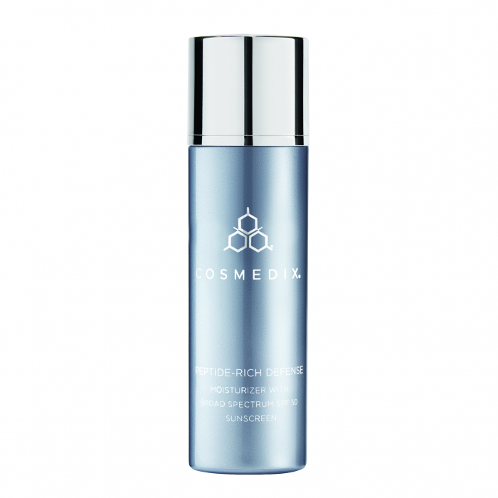Солнцезащитный крем SPF 50+ Cosmedix Peptide Rich Defense 50mL