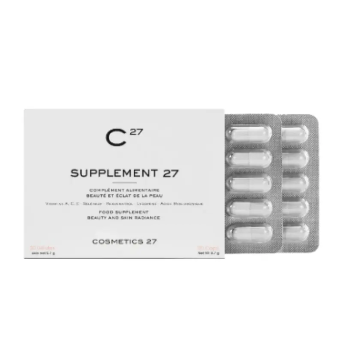Пищевая добавка Cosmetics 27 Supplement 27 Food supplement & skin radiance