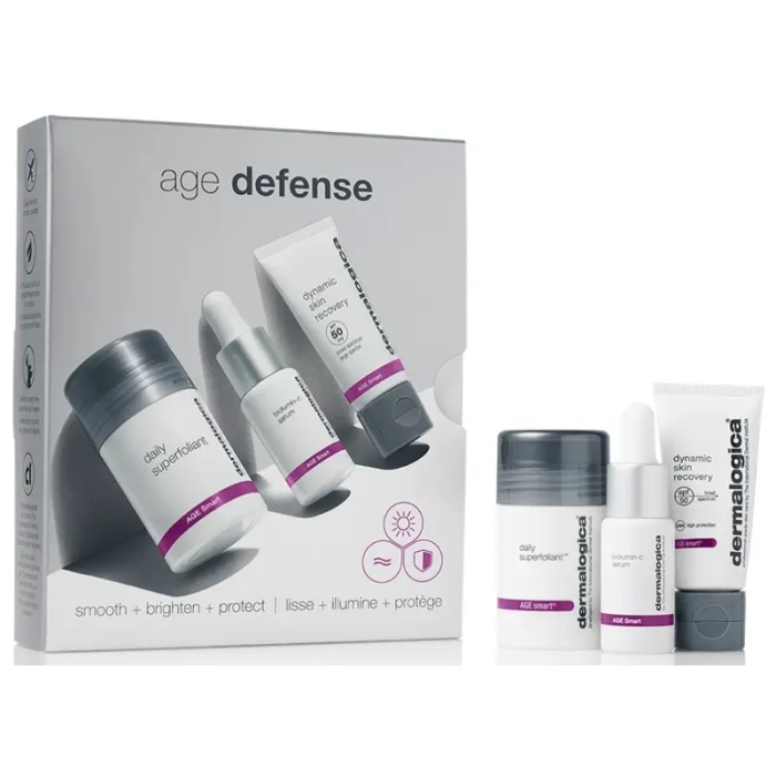 Набор антивозрастных продуктов по уходу за кожей Dermalogica Age Defense Kit