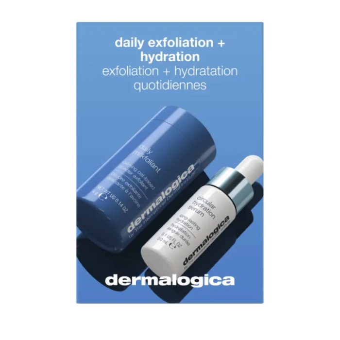 Тревел дует ""Щоденна ексфоліація та зволоження шкіри"" Dermalogica Daily Exfoliation + Hydration