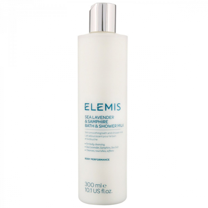 Молочко для ванны и душа Elemis Sea Lavender & Samphire Bath & Shower Milk 300mL