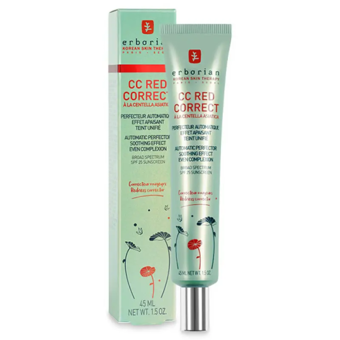 Корректирующий крем для лица Erborian CC Red Correct