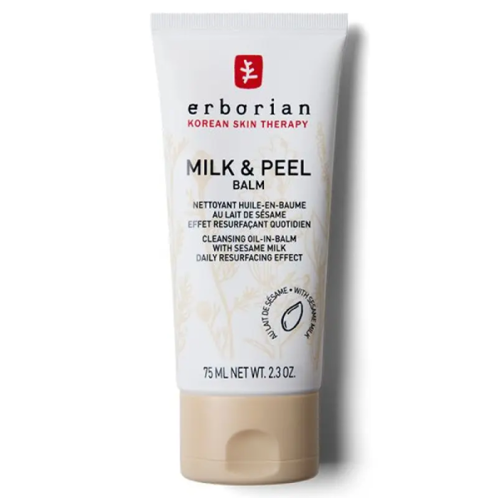 Разглаживающий бальзам-пилинг кунжутное молоко Erborian Milk and Peel Balm