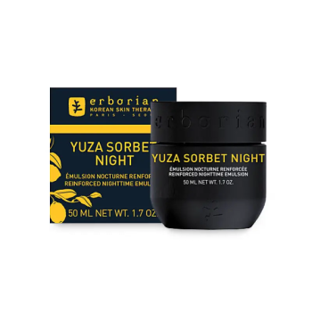 Юзу Сорбет увлажняющий ночной крем Erborian Yuza Sorbet