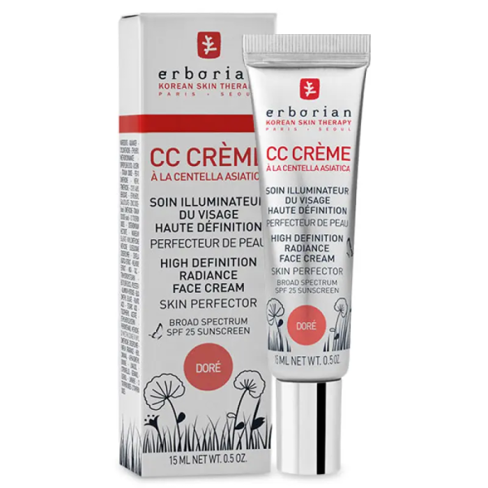 СС Крем ""Контроль цвета"" золотистый Erborian Cream Dore SPF25