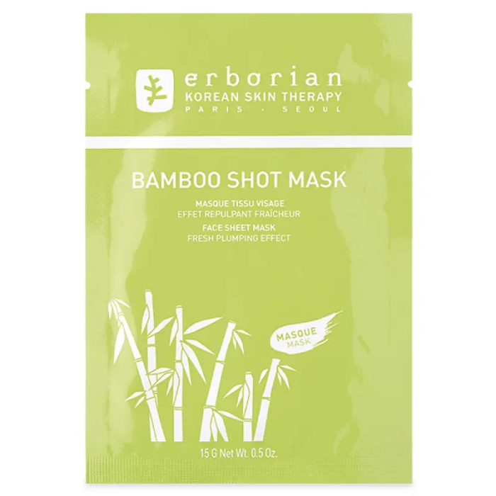 Бамбук увлажняющая тканевая маска для лица Erborian Bamboo Shot Mask