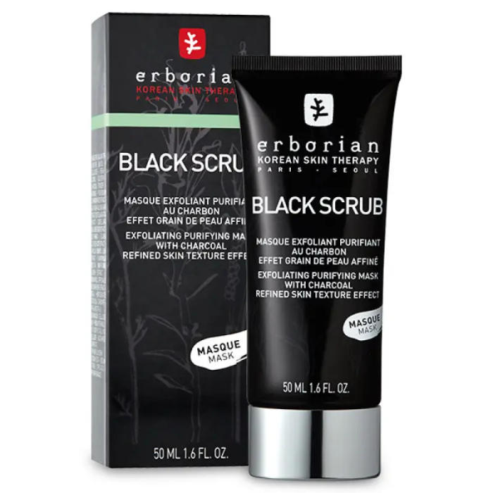 Скраб-маска очищающая с древесным углем Erborian Black Scrub Mask