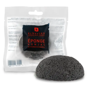 Спонж конняку с бамбуковым углем Erborian Charcoal Konjac Sponge
