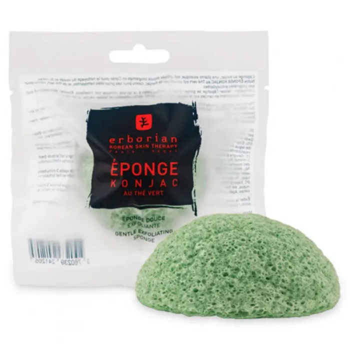 Спонж конняку с зеленым чаем Erborian Green Tea Konjac Sponge