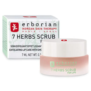 Нежный Скраб для губ трав Erborian 7 Herbs Scrub for Lip 7