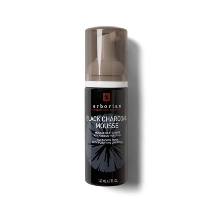 Пенка для очищения лица черный уголь Erborian Black Charcoal Mousse