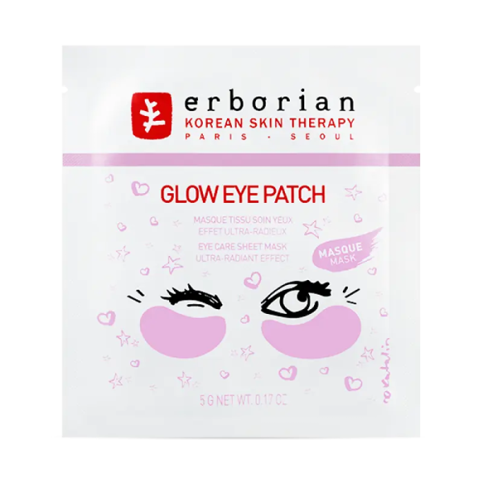 Тканевые патчи для области вокруг глаз Erborian Glow