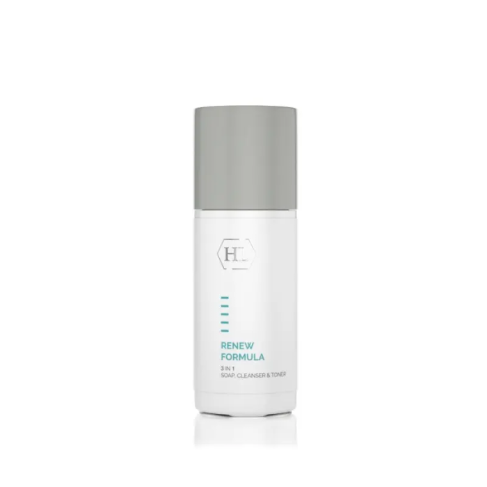 Мыло, тоник и очищающий лосьон для лица Holy Land Renew Formula 3 In 1 Soap, Cleanser, Toner