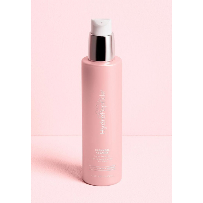 Розовое молочко для лица HydroPeptide Cashemere Cleanse 200mL