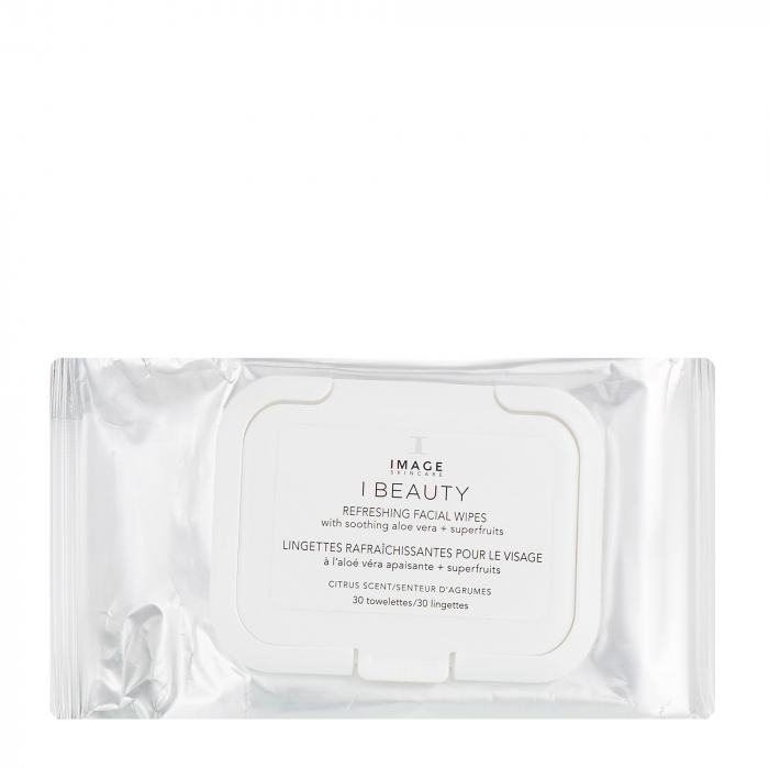  Очищающие тонизирующие салфетки Image Skincare I Beauty Refreshing facial wipes 30шт.