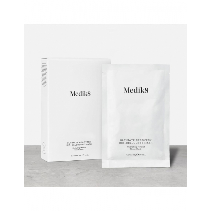 Восстанавливающая биоцеллюлозная маска Medik8 Ultimate Recovery Bio-Cellulose Mask 6шт