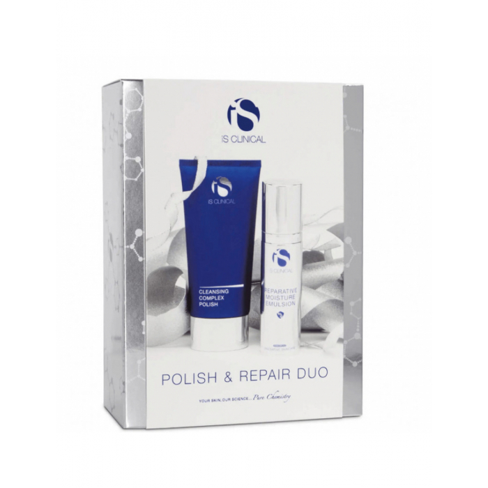 Набор эксфолиации и регенерации кожи лица iS Clinical Polish & Repair Duo