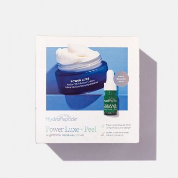 Ночной ритуал обновления Hydropeptide Power Luxe + Peel Kit