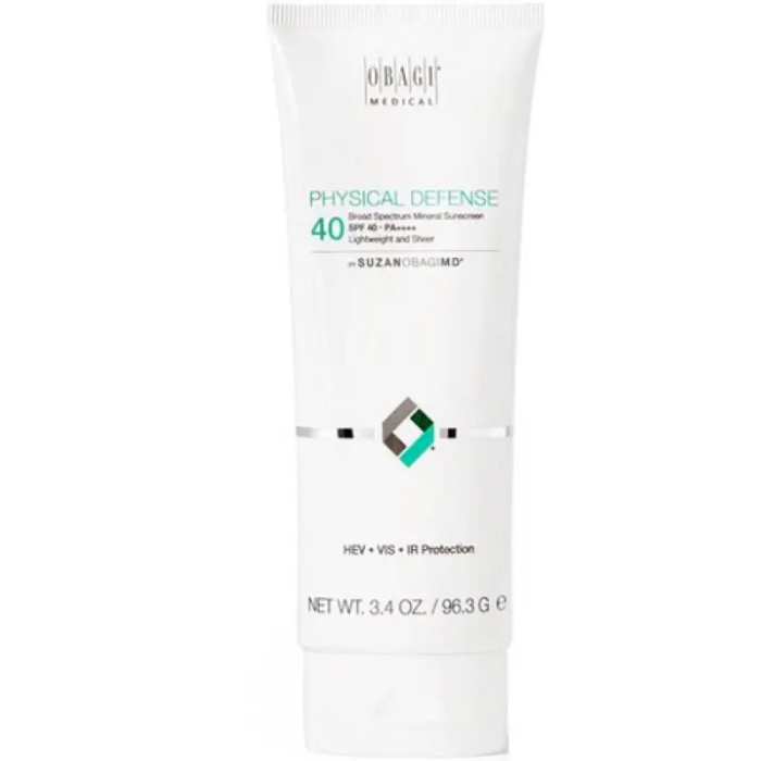 Сонцезахисний крем на мінеральній основі Obagi SUZANOBAGIMD Physical Defence SPF 40