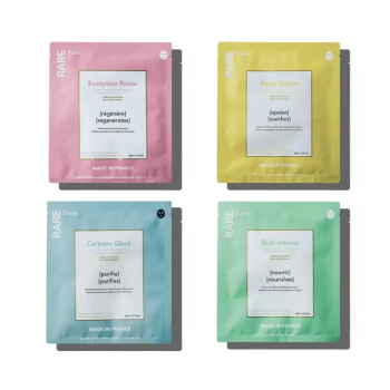 Набор из четырех масок для лица RARE Paris Box of 4 Face Mask
