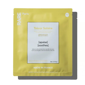 Успокаивающая маска для лица с витамином Е и экстрактом арники RARE Paris Trésor Solaire Soothing Face Mask