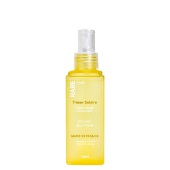 Успокаивающий мист для лица с витамином Е и экстрактом арники RARE Paris Trésor Solaire Soothing Facial Mist