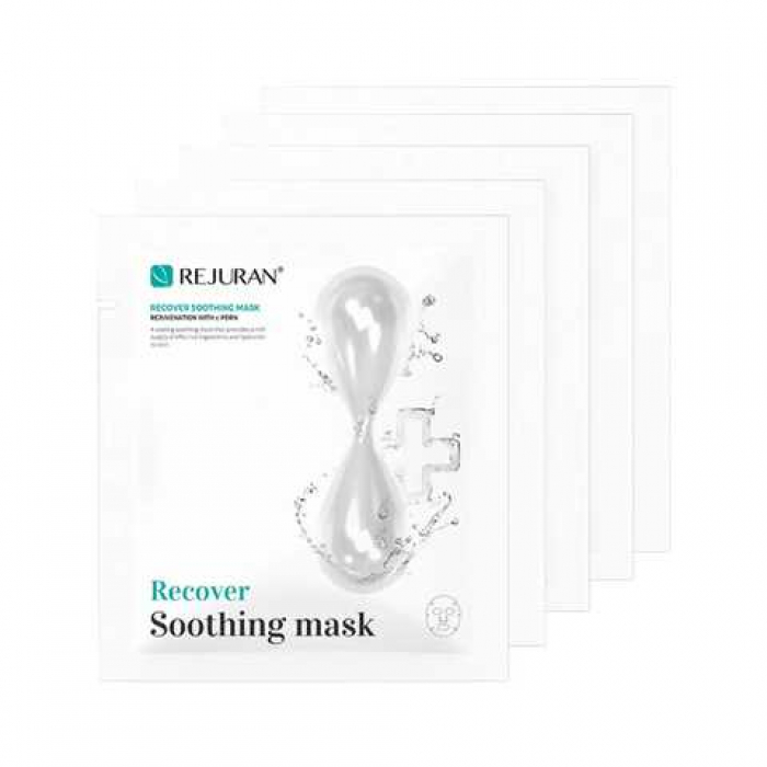 Успокаивающая маска для восстановления кожи Rejuran Recover Soothing Mask 5 шт.