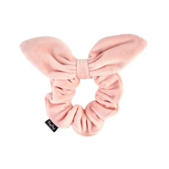 Резинка для волос велюр розовая Rosy Drop Hair Elastic Rose