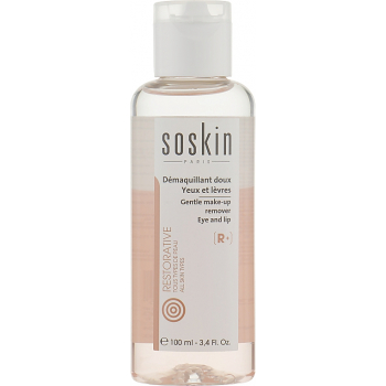 Нежный двухфазный лосьон для снятия макияжа Soskin Gentle make-up remover - all skin type 100mL