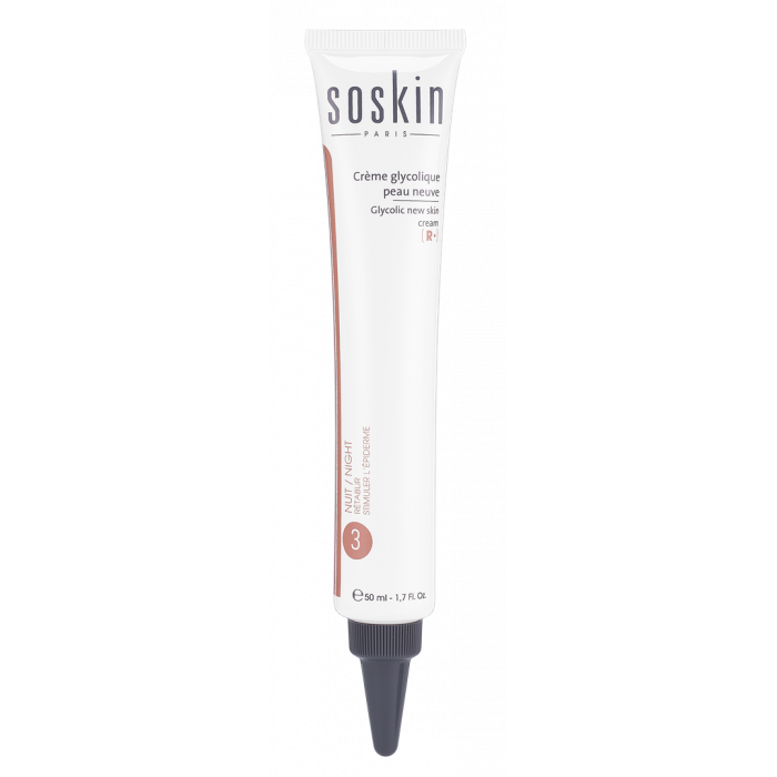 Крем-маска "Новая Кожа" Soskin Glycolic new skin cream 50mL