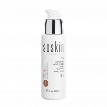 Гель для лица «Энергия и Сияние» с витамином С Soskin Brightness-vitality serum 30mL