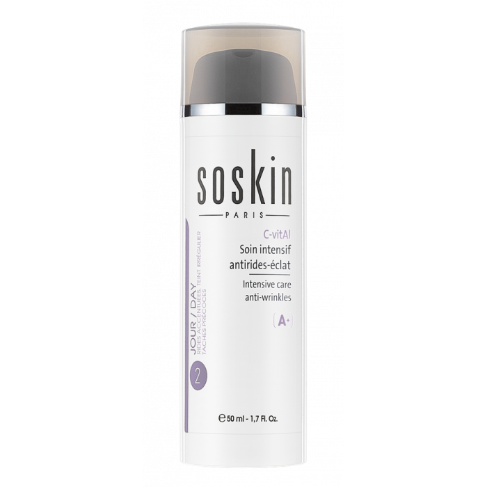Интенсивный крем от морщин с витамином С и Ретинолом Soskin C-Vital intensive care anti-wrinkles 50mL