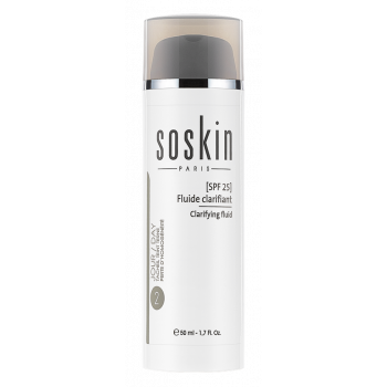 Осветляющий флюид Soskin Clarifying Fluid SPF25 50mL
