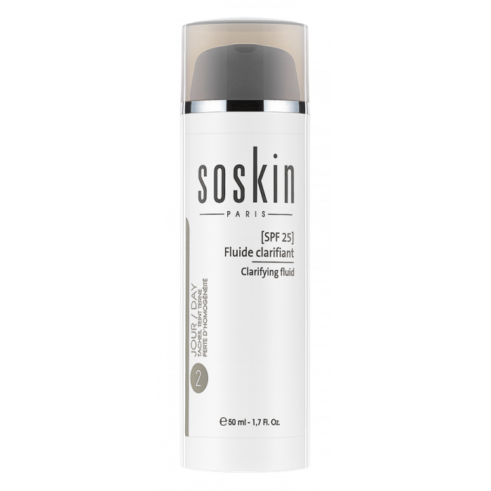 Осветляющий флюид Soskin Clarifying Fluid SPF25 50mL