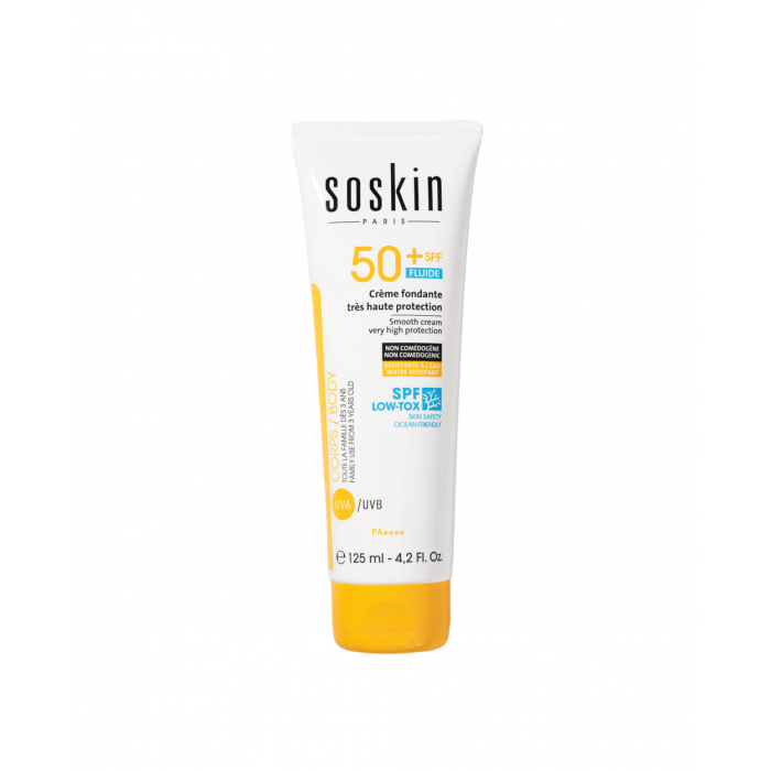 Солнцезащитный крем для лица и тела Soskin Smooth cream body & face very high protection 125mL