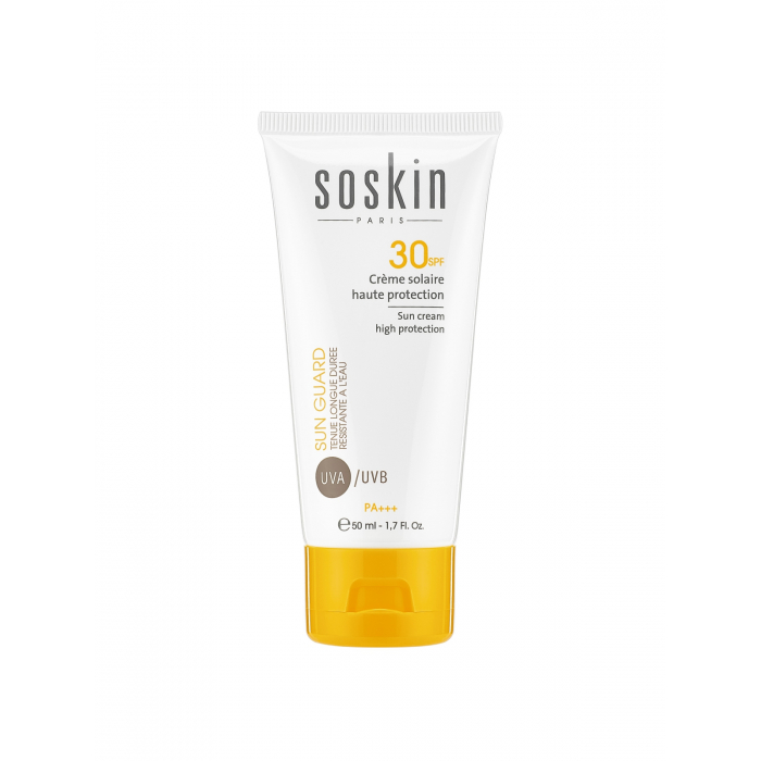 Солнцезащитный крем Soskin SPF 30 Sun cream high protection 50mL