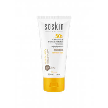 Солнцезащитный крем Soskin Sun cream SPF 50+ 50mL