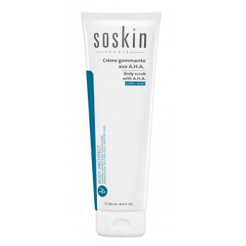 Скраб для тела с АНА кислотами Soskin Body scrub+AHA 250mL